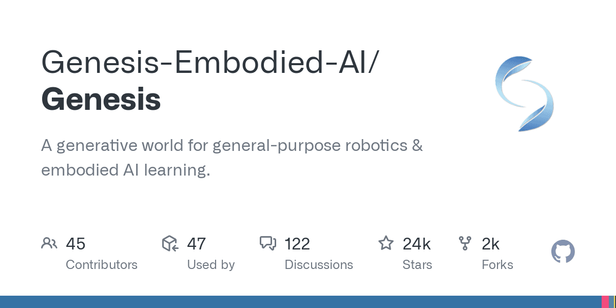 Genesis: l'avenir de la robotique et de l'intelligence artificielle 🤖🚀