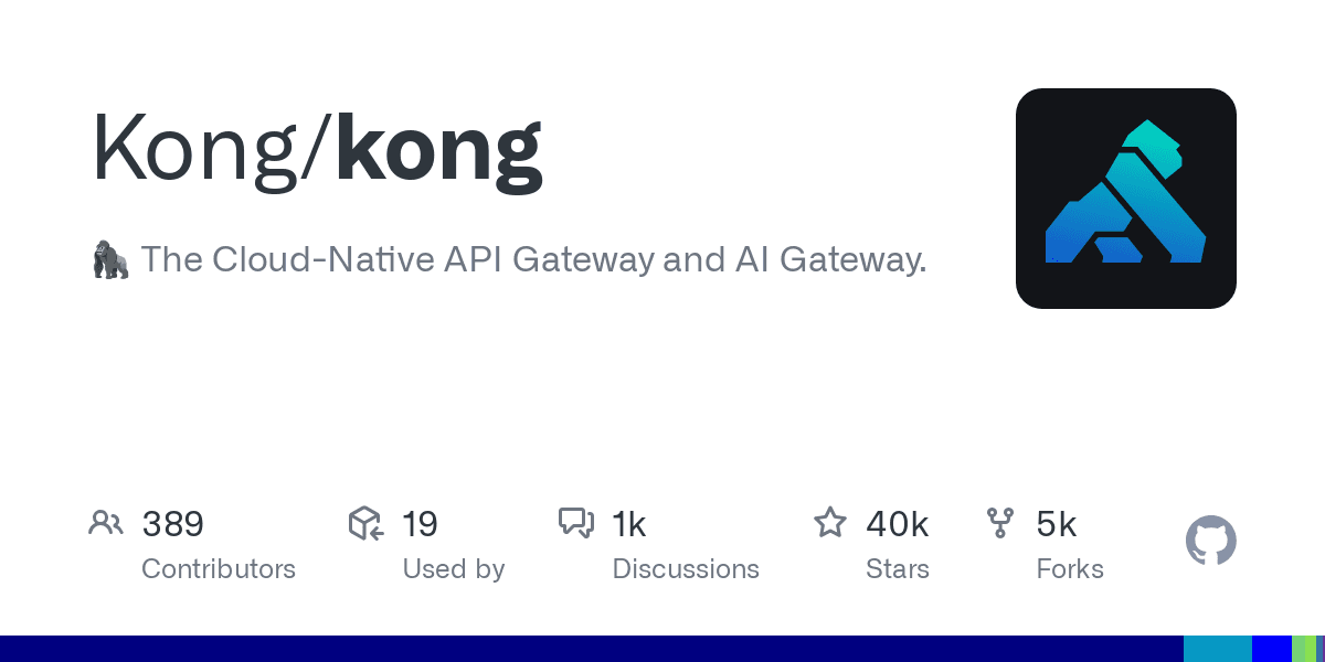 Kong, la passerelle API et AI Cloud-Native, à découvrir 🦍☁️🌐
