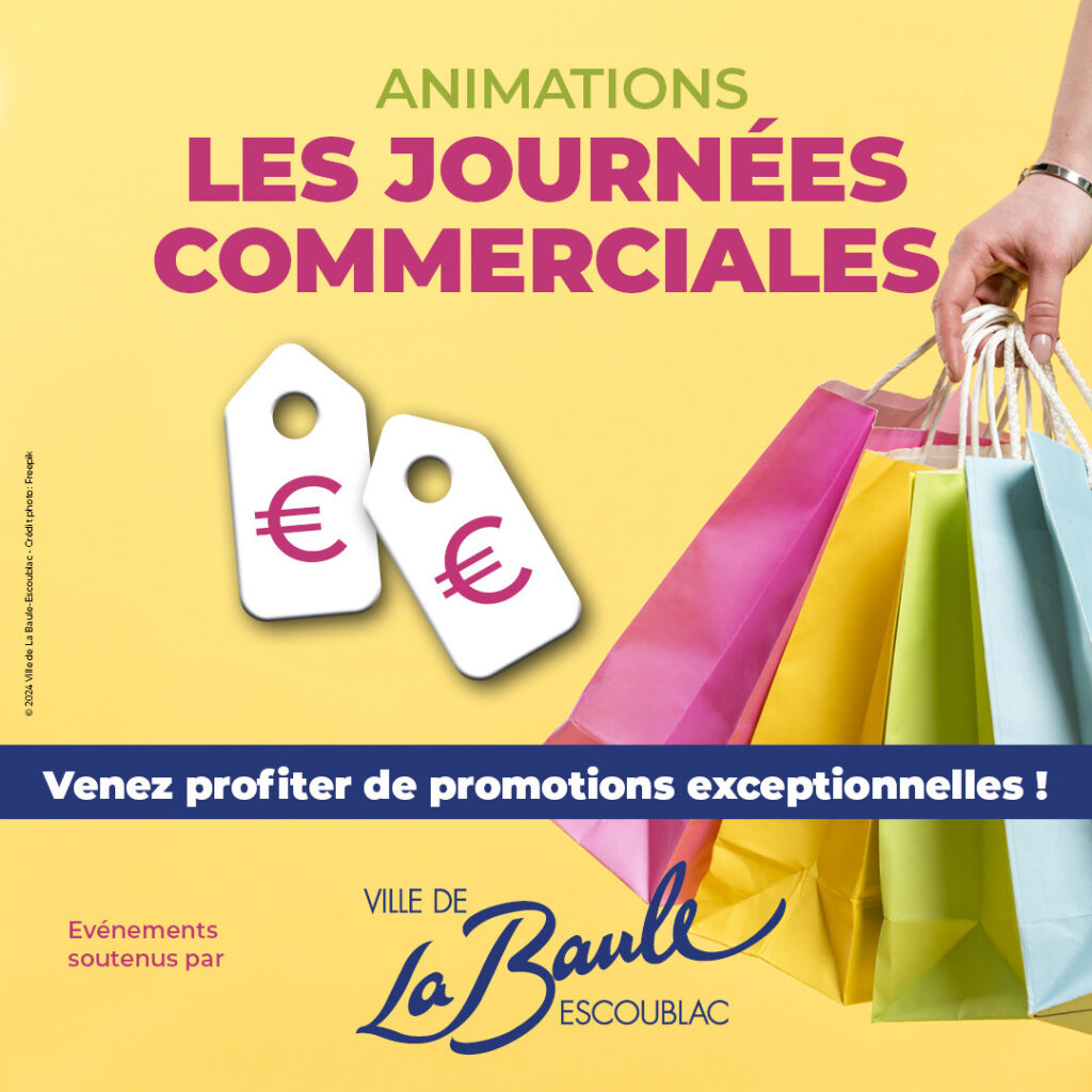 Les journées commerciales en août 2024 JAG