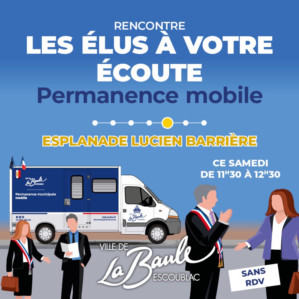 Permanence municipale mobile - Casino / Esplanade Lucien Barrière